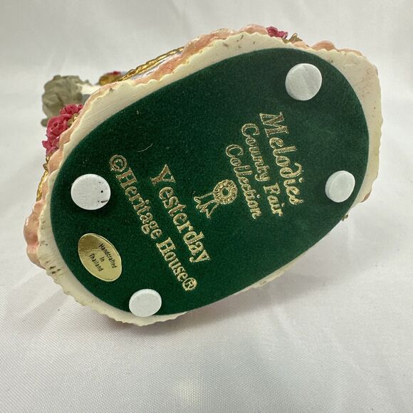 County Fair Collection Carousel Horse Musical Figurine Rotating Base - Picture 6 of 7